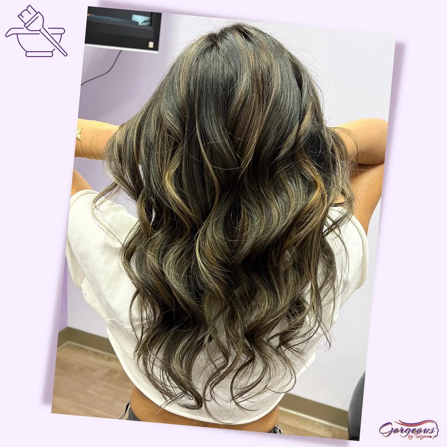 Beautiful lightening balayage for women