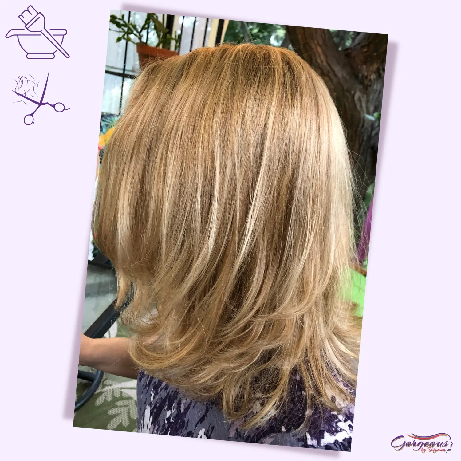 Yellow tint highlights