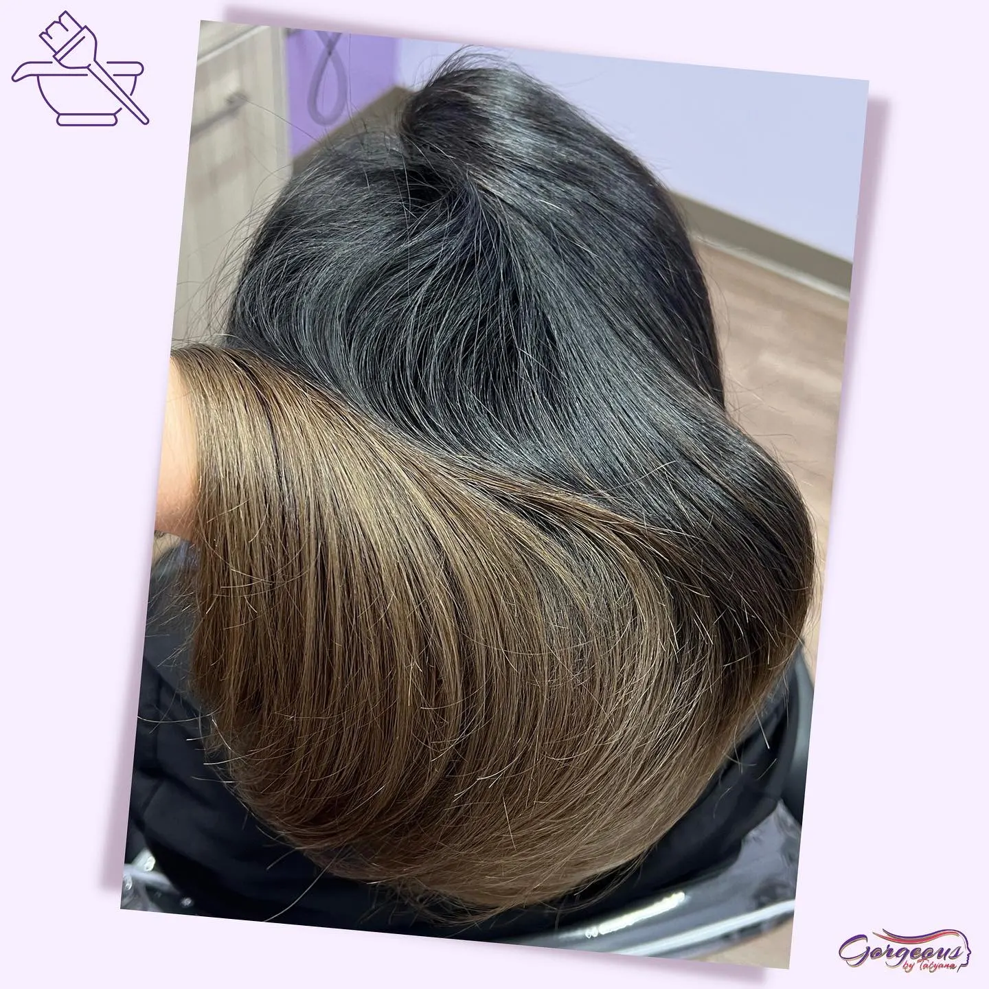 Color correction for orange tint hair