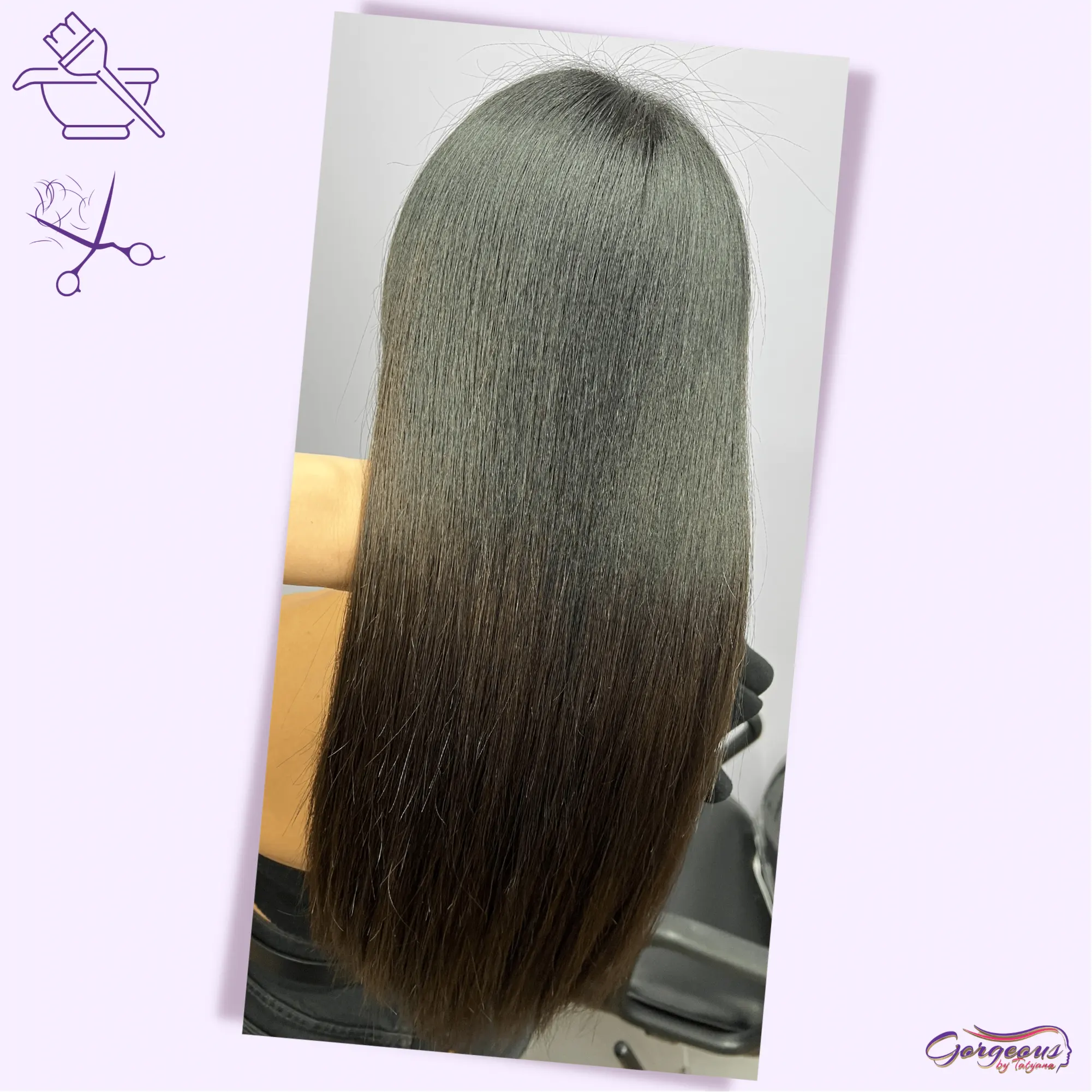 Beautiful hair coloring