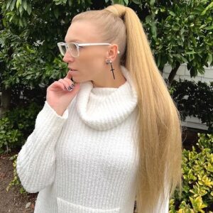 Handmade Ponytail on a Band